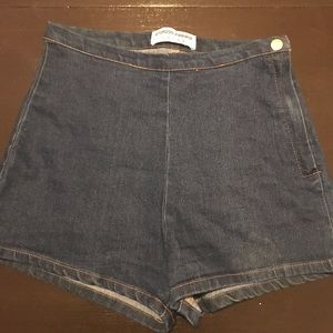 High waist shorts